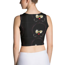 Load image into Gallery viewer, &quot;Afro Mama/gold shades Women&#39;s Crop Top
