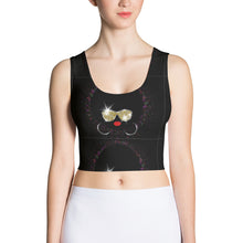 Load image into Gallery viewer, &quot;Afro Mama/gold shades Women&#39;s Crop Top
