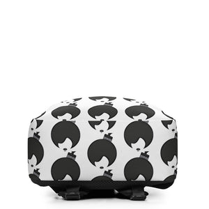 "Afro with Pik" Minimalist Backpack