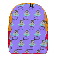 Load image into Gallery viewer, &quot;Kayla the Penguin&quot; Minimalist Backpack
