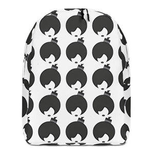 "Afro with Pik" Minimalist Backpack