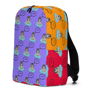 "Kayla the Penguin" Minimalist Backpack