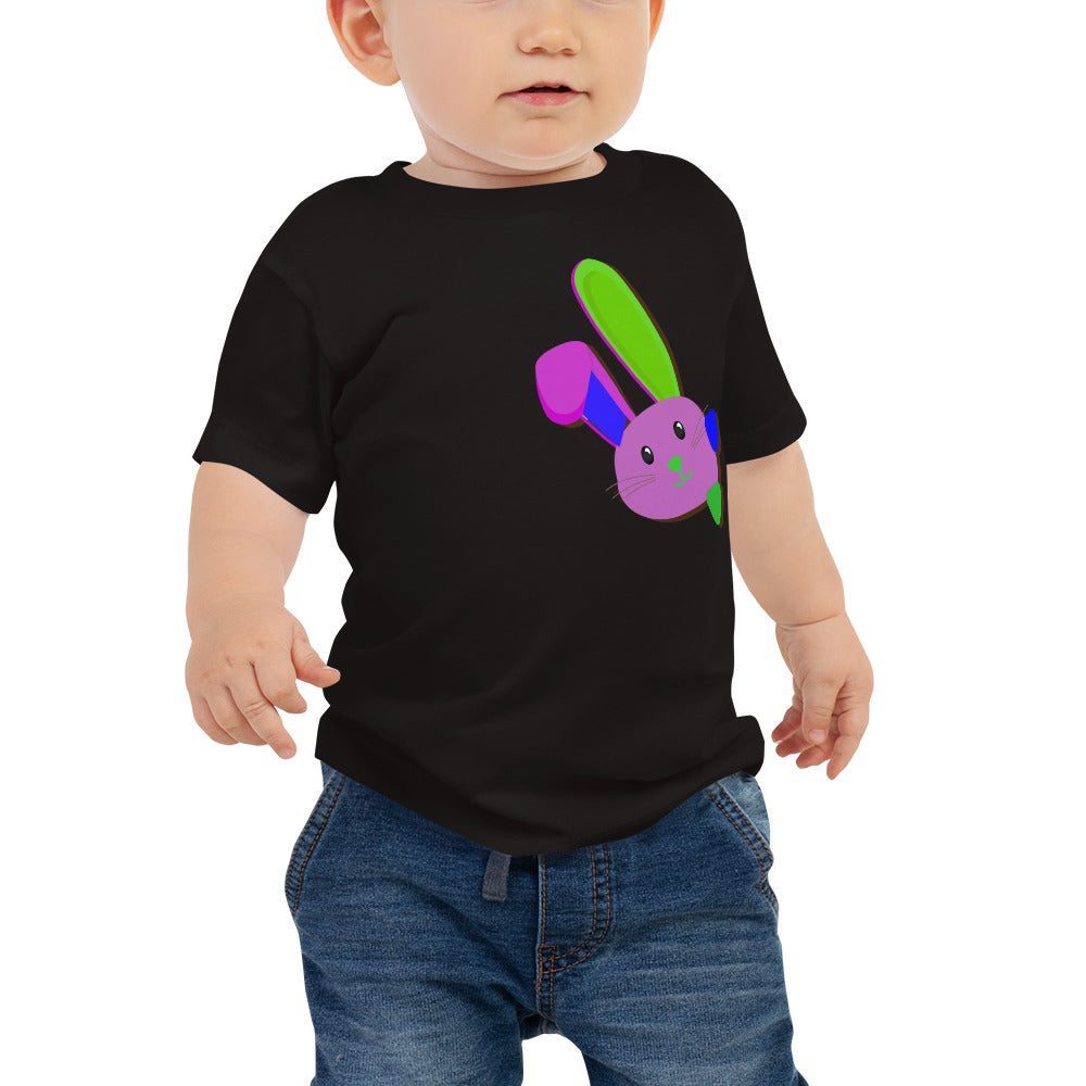 Colorful Bunny Baby Jersey Short Sleeve Tee