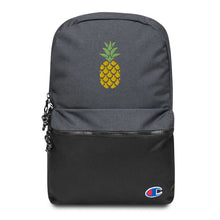 Load image into Gallery viewer, Pineapple Embroidered Champion Backpack
