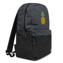 Load image into Gallery viewer, Pineapple Embroidered Champion Backpack
