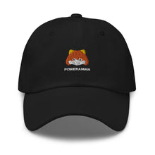 Load image into Gallery viewer, Pom Pup Embroidered Dad Cap
