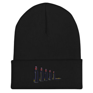 "Wine Down" Cuffed Beanie