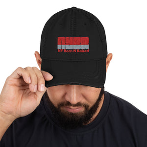 NYBR(New York Born and Raised) Distressed Dad Cap