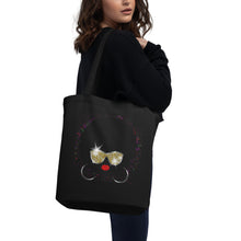 Load image into Gallery viewer, Afro Lady with Gold Shades Eco Tote Bag
