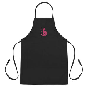 Cat Swag Embroidered Apron