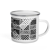 Load image into Gallery viewer, Beauty is a Crouton Enamel Mug
