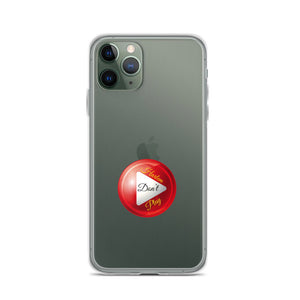 Harlem Play Button iPhone Case