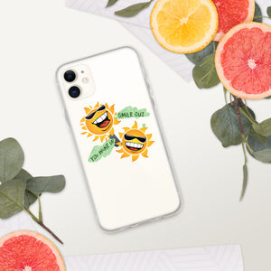 "Smile Cuz You Woke Up"iPhone Case