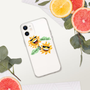 "Smile Cuz You Woke Up"iPhone Case