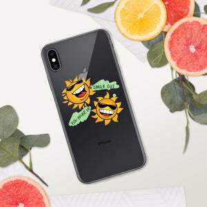 "Smile Cuz You Woke Up"iPhone Case