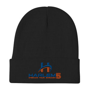 "Harlem and the 5 Boros" Embroidered Beanie