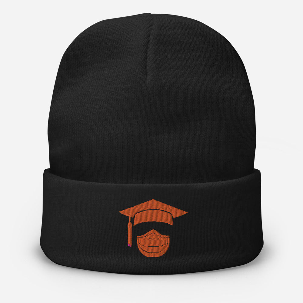 Covid Graduate Embroidered Beanie