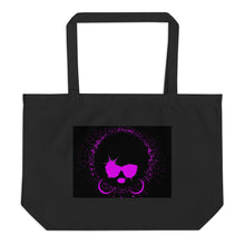 Load image into Gallery viewer, &quot;Afro Woman&quot; Large organic tote bag
