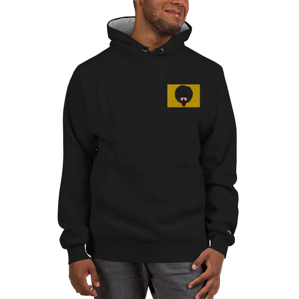 Afro Dude Champion Hoodie