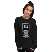 Load image into Gallery viewer, &quot;E=Mc2&quot;Unisex/Men’s Long Sleeve Shirt
