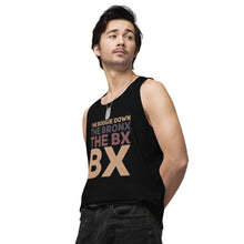 Load image into Gallery viewer, The Bronx 4 Ways Men’s premium tank top
