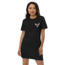 Load image into Gallery viewer, Chihuahua Organic cotton t-shirt dress
