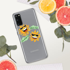 "Smile Cuz You Woke Up" Samsung Case