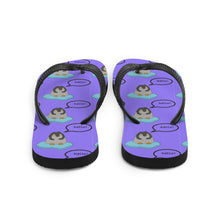 Load image into Gallery viewer, &quot;Kayla Penguin&quot; Flip-Flops
