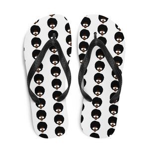 "Afro Dude" Flip-Flops