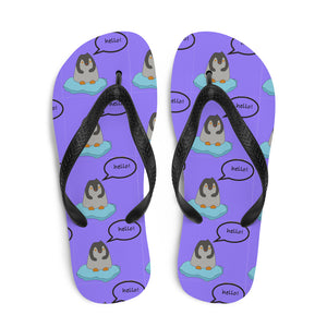 "Kayla Penguin" Flip-Flops