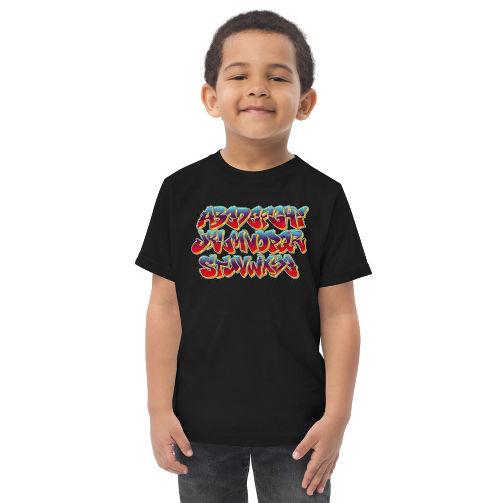 ABC's Toddler jersey t-shirt