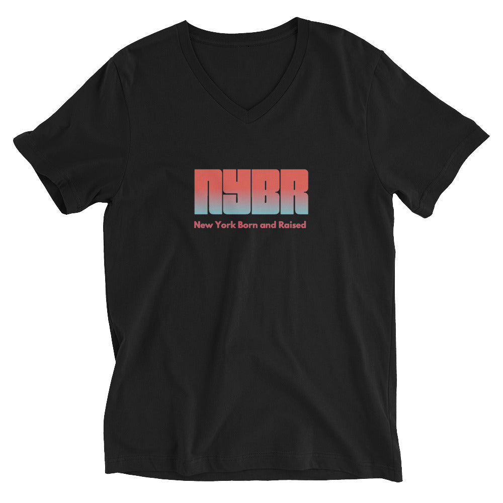 NYBR(New York Born and Raised) Unisex Short Sleeve V-Neck T-Shirt