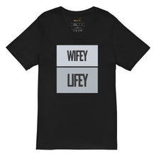 Load image into Gallery viewer, Wifey Lifey Unisex Short Sleeve V-Neck T-Shirt
