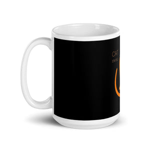 Cat Swag Black/White glossy mug