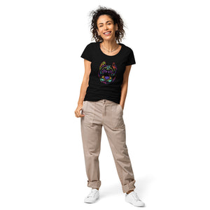 Pit Bull Mom Women’s basic organic t-shirt