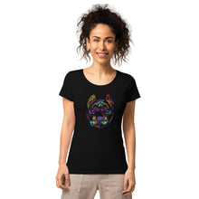 Load image into Gallery viewer, Pit Bull Mom Women’s basic organic t-shirt
