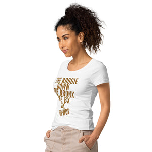 The Bronx 4 Ways Women’s organic t-shirt-SpRqst