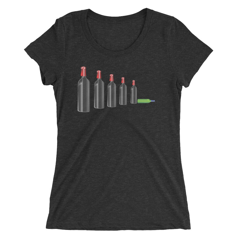 Wine Down Ladies' short sleeve t-shirt